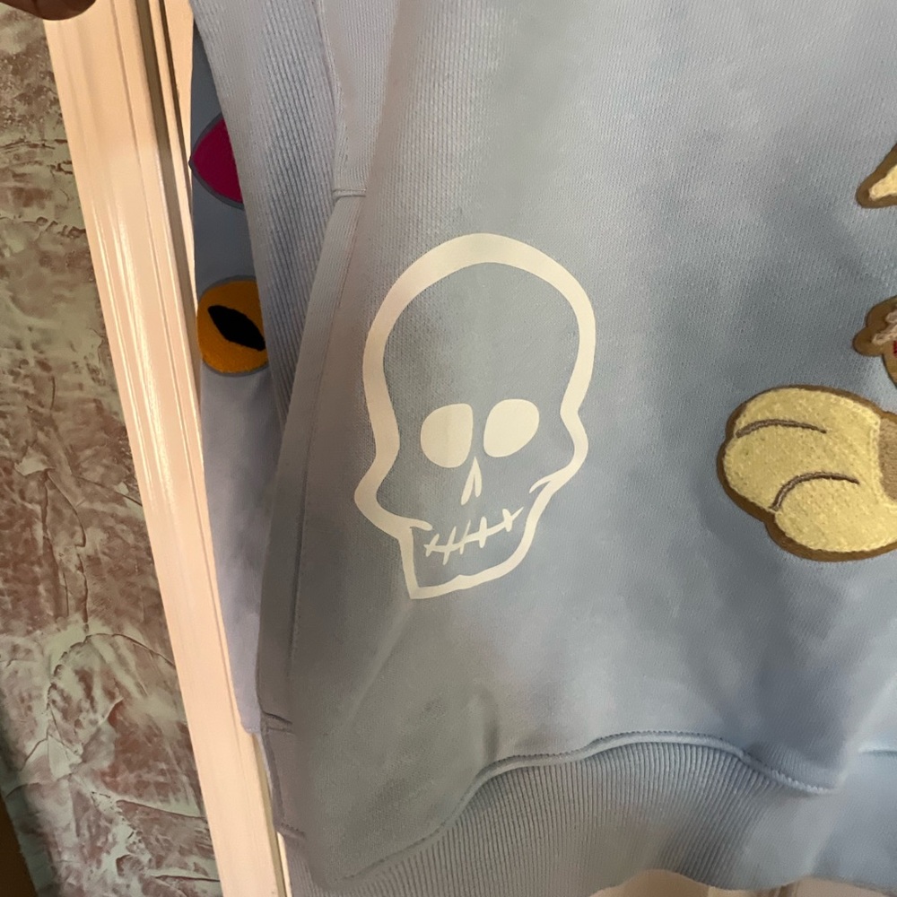 Looney Tunes Freeze Max Unisex Bugs Boogey
Horror Pullover Hoodie - Light Blue - Picture 5 of 12